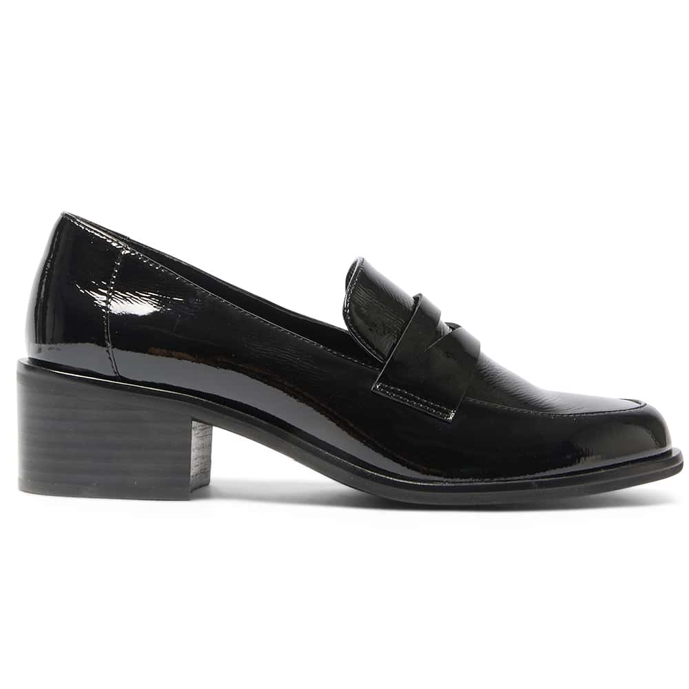 Lincoln Loafer in Black Patent