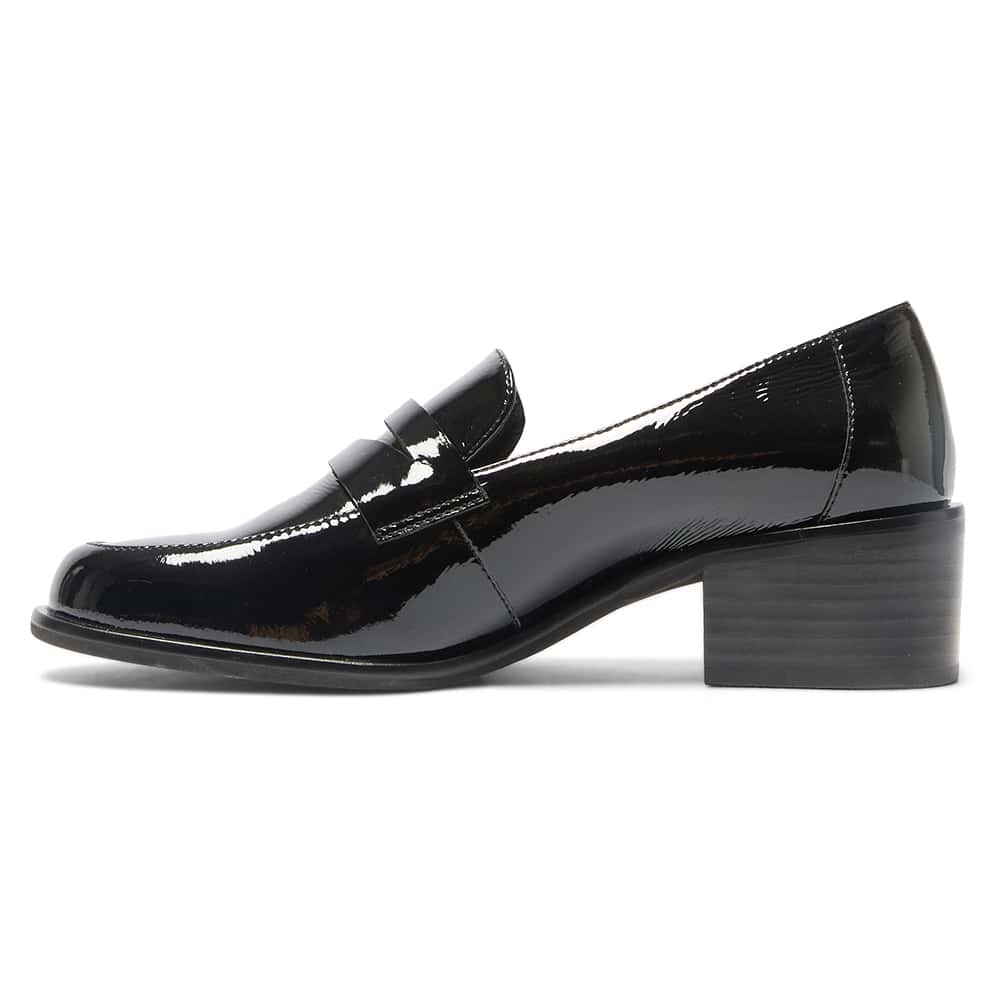 Lincoln Loafer in Black Patent