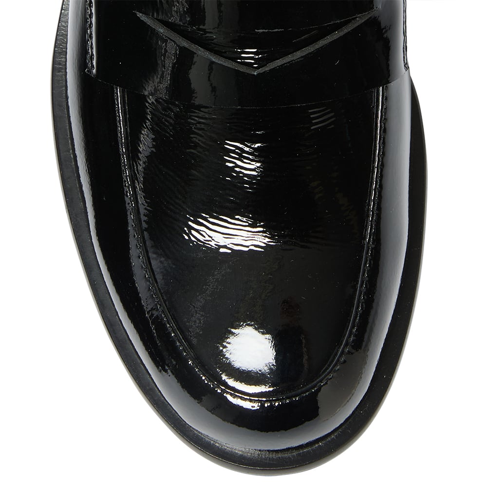 Lincoln Loafer in Black Patent