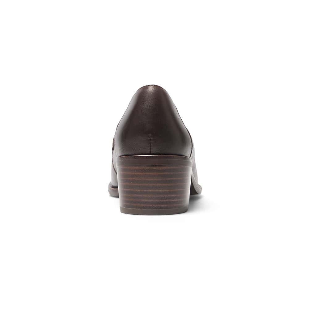 Lincoln Loafer in Chocolate Glove Leather