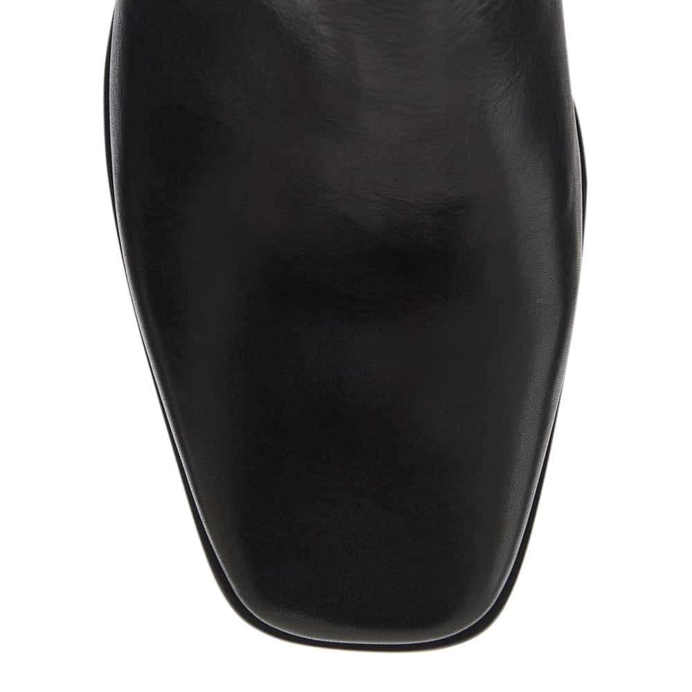 Mira Boot in Black Leather