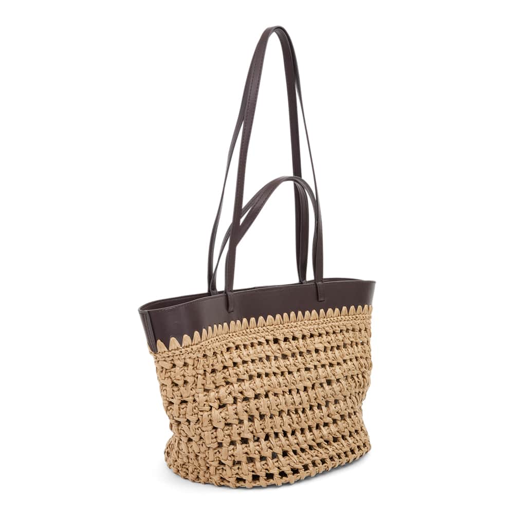 Paloma Bag in Natural Raffia