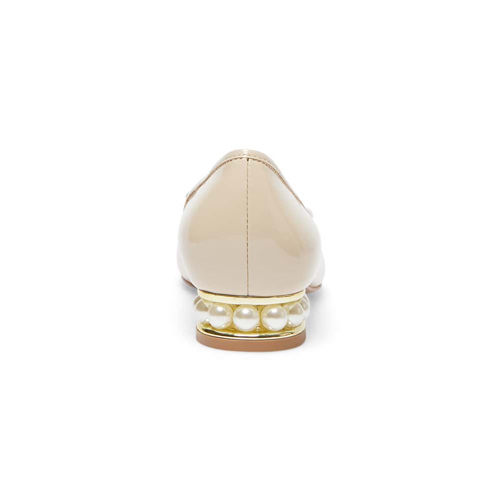 Paris Ballet Flat in Nude Patent