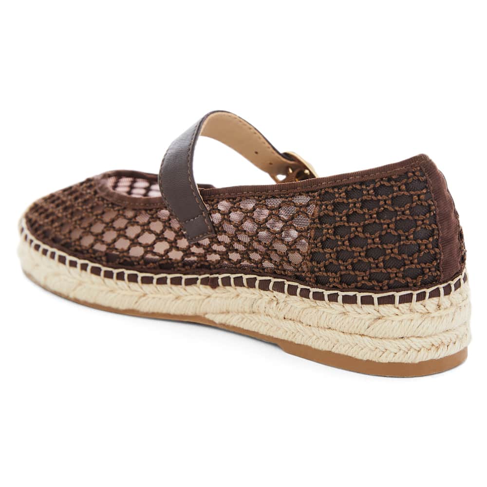 Portugal Flat in Chocolate  Mesh