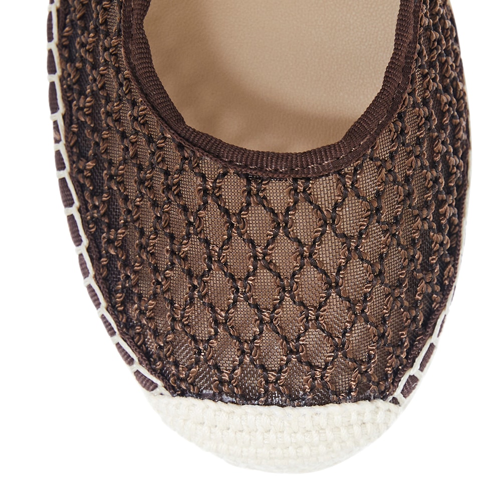 Portugal Flat in Chocolate  Mesh