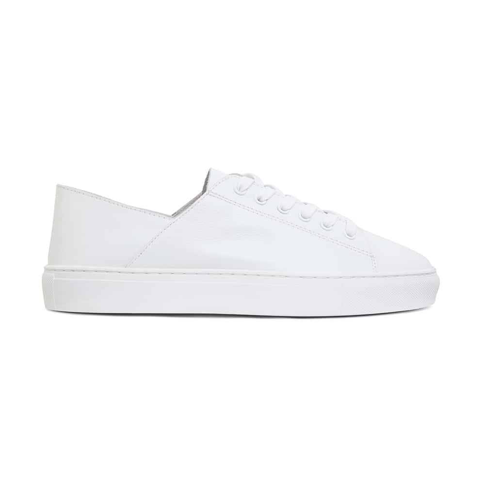 Rialto Sneaker in White Leather