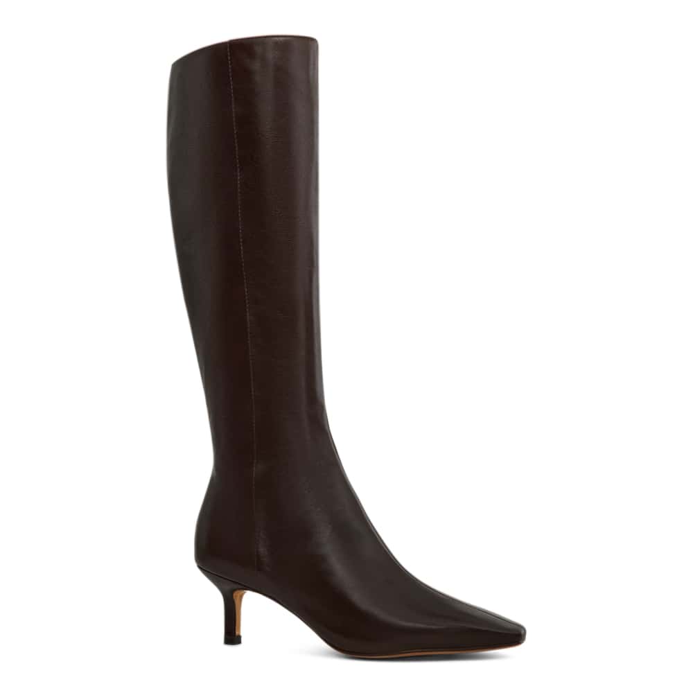Roulette Boot in Chocolate  Leather
