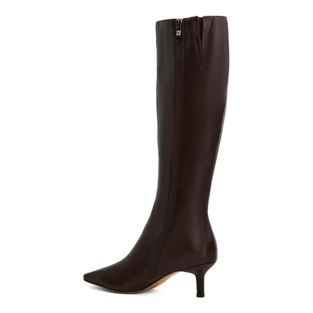 Roulette Boot in Chocolate  Leather