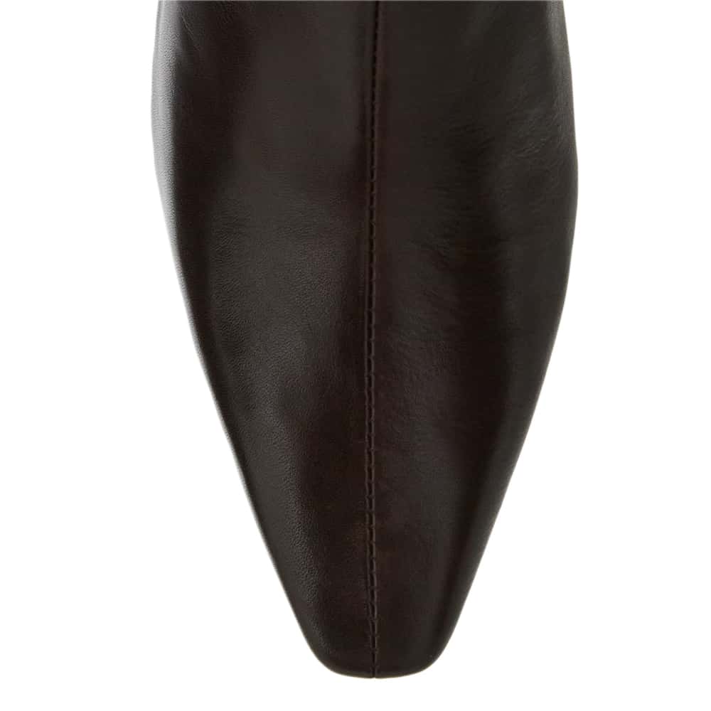 Roulette Boot in Chocolate  Leather