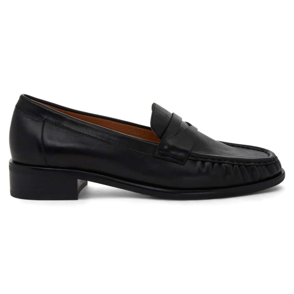 Turner Loafer in Black Leather