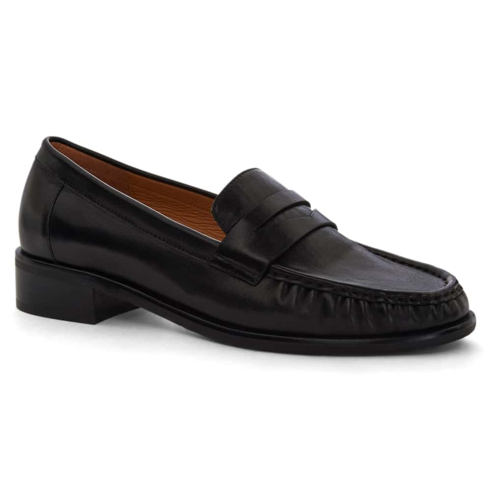 Turner Loafer in Black Leather
