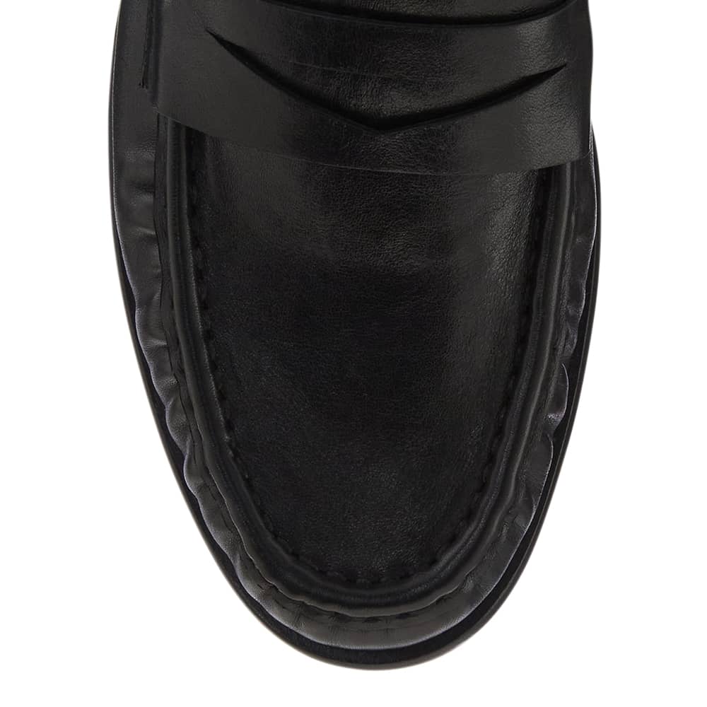 Turner Loafer in Black Leather