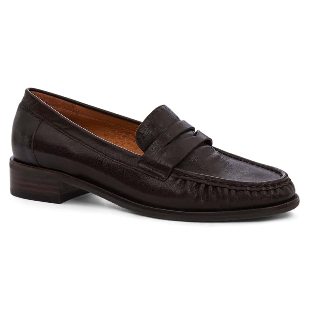 Turner Loafer in Chocolate  Leather