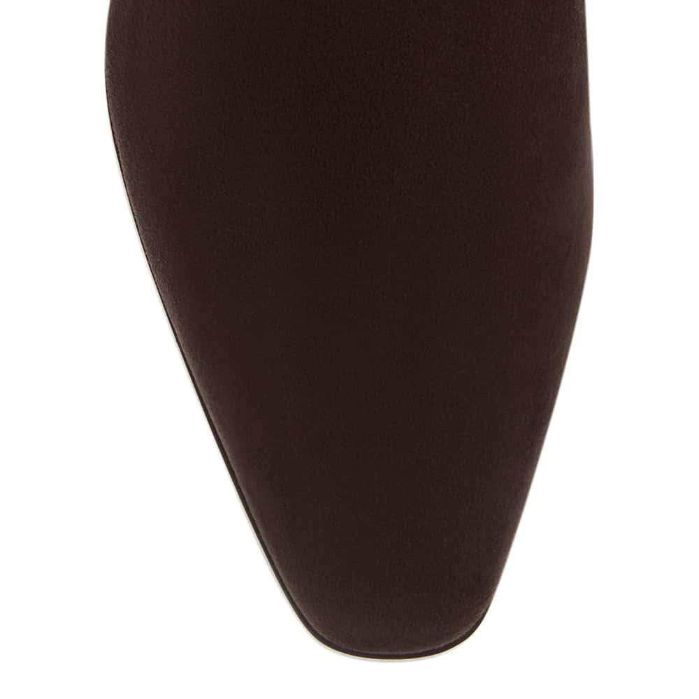 Vanta Boot in Chocolate  Suede