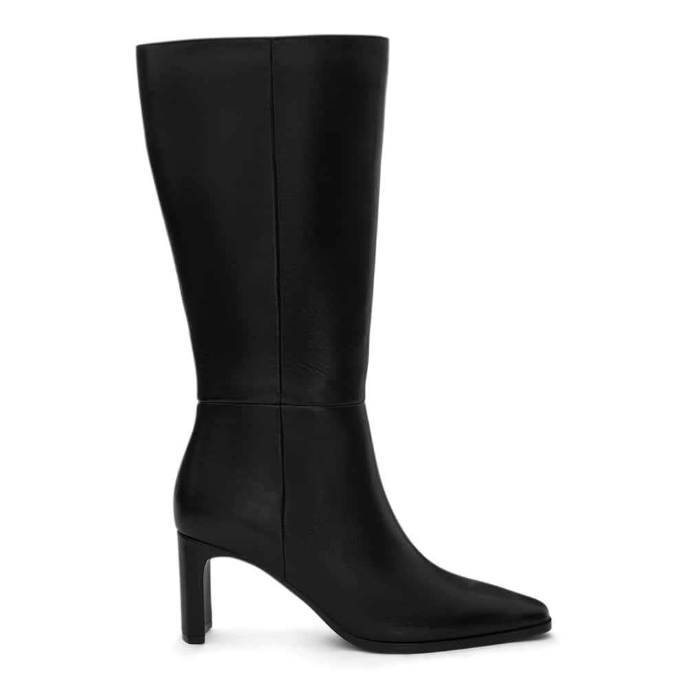 Viper Boot in Black Leather