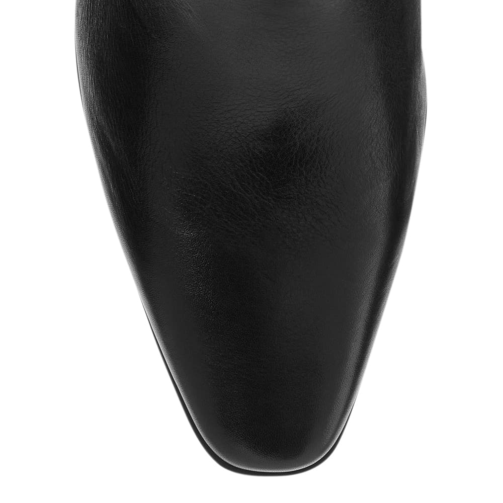 Viper Boot in Black Leather