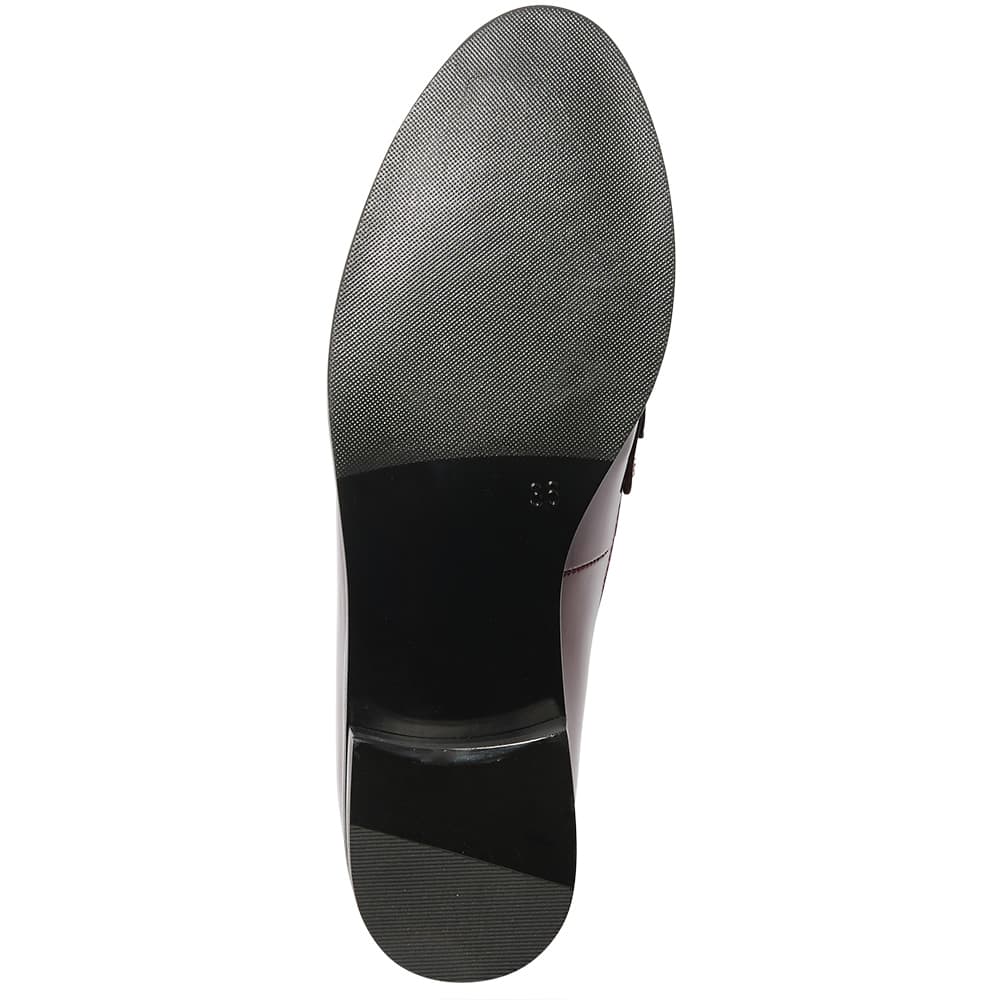 Wallis Loafer in Wine Patent