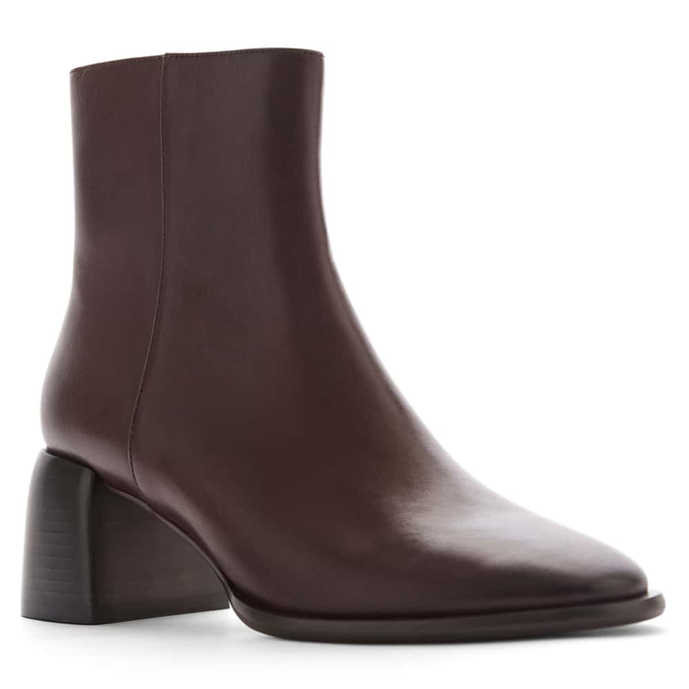 Zalia Boot in Chocolate Glove Leather