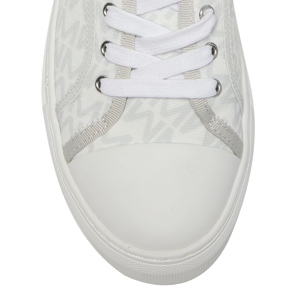 Jace Sneaker in White And Grey Leather