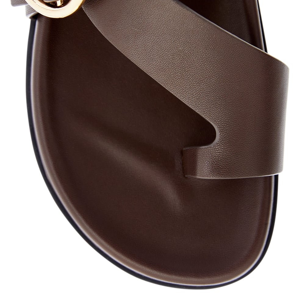 Talbot Sandal in Chocolate  Leather