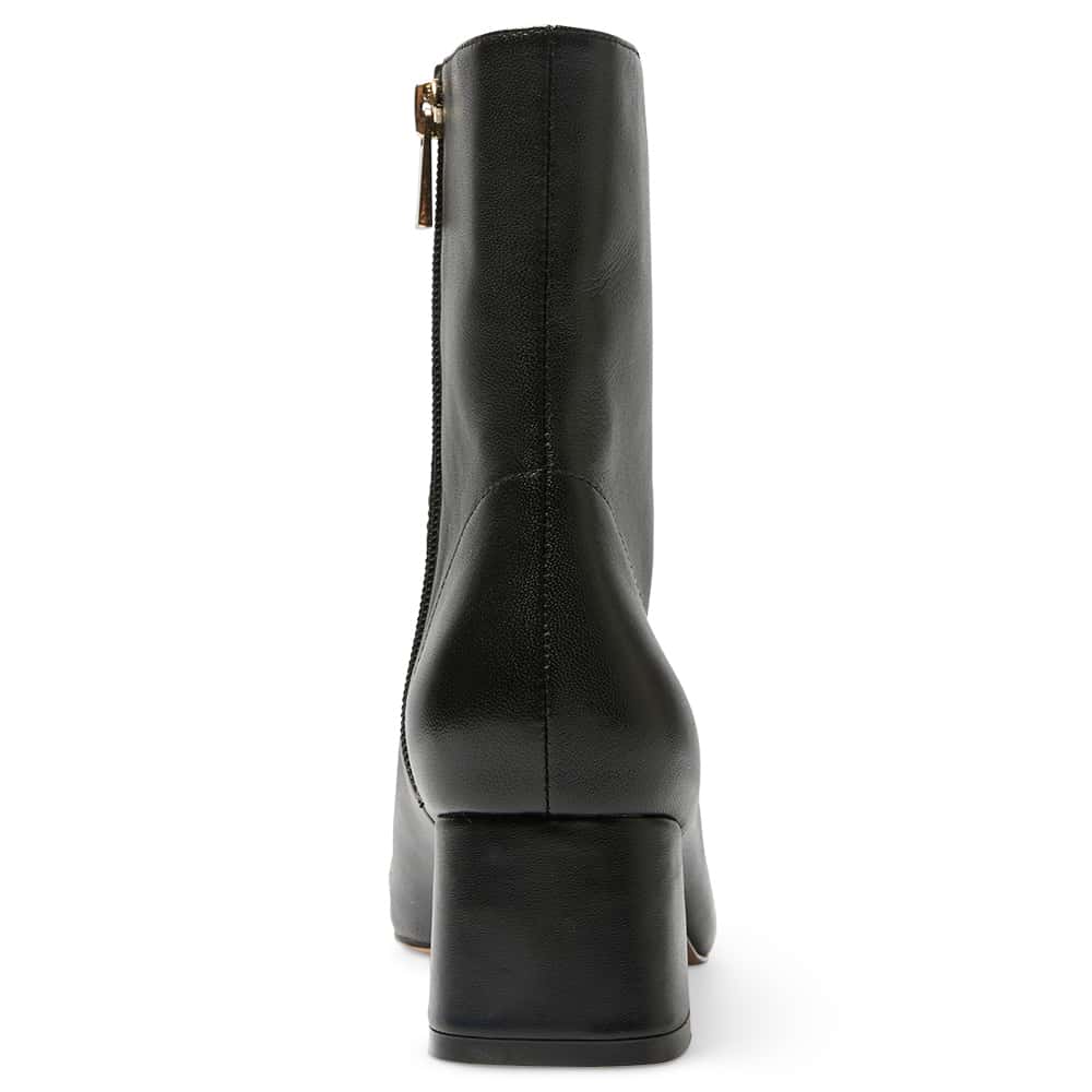 Talent Boot in Black On Black Leather