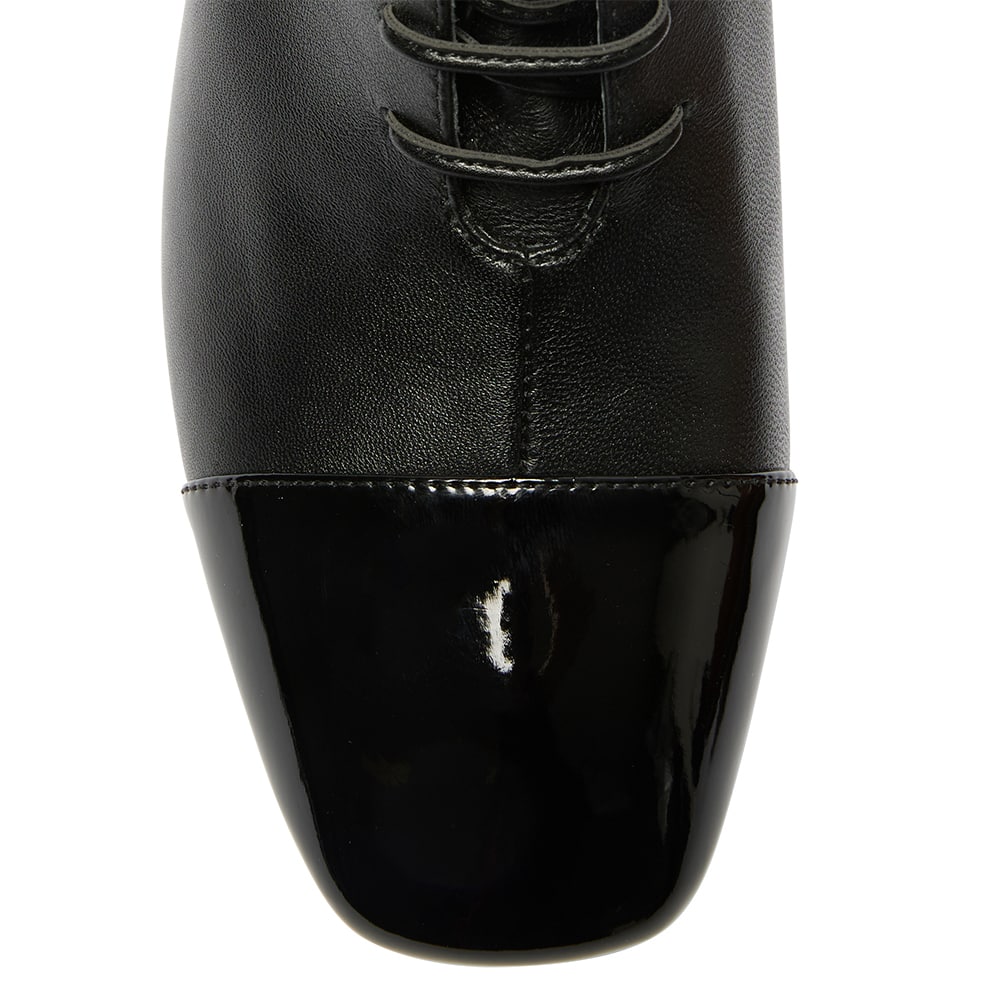 Talent Boot in Black On Black Leather