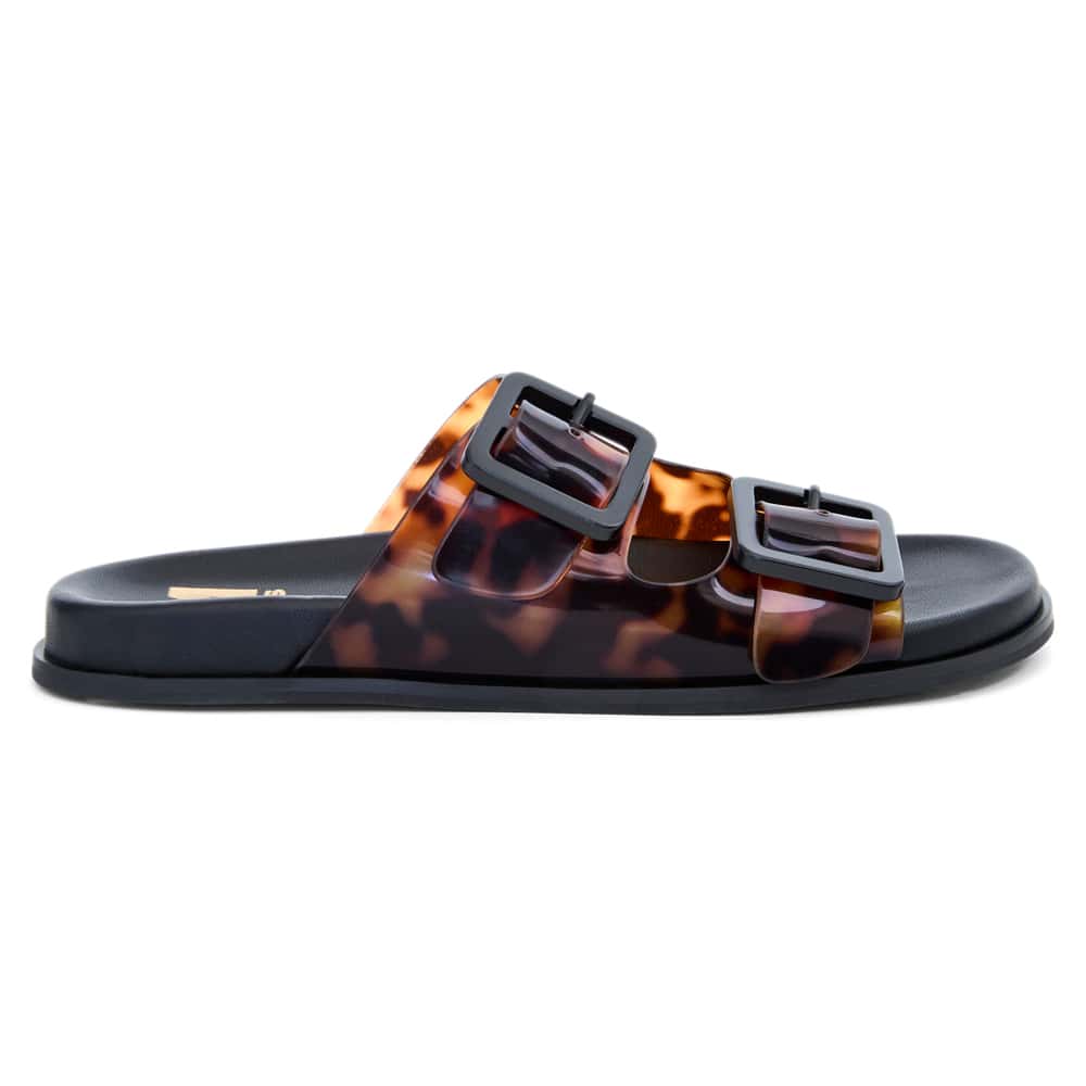 Tasha Sandal in Tortoise Shell