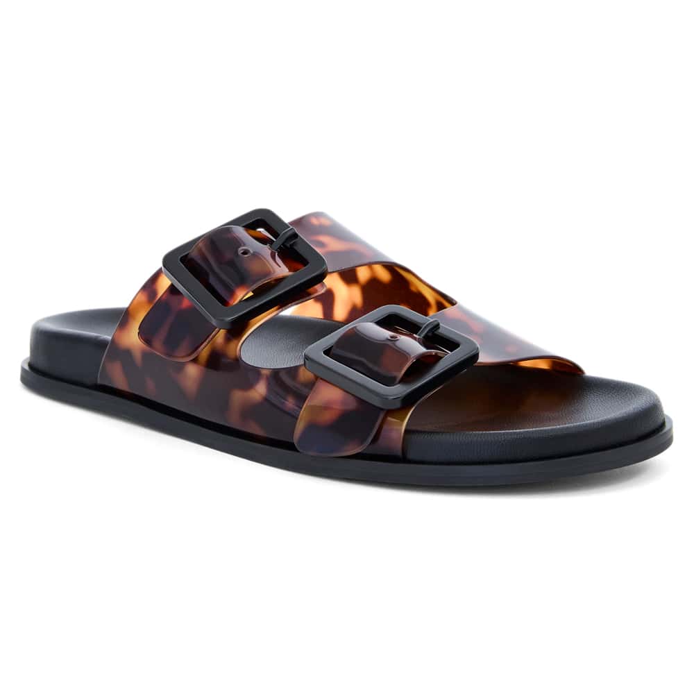 Tasha Sandal in Tortoise Shell