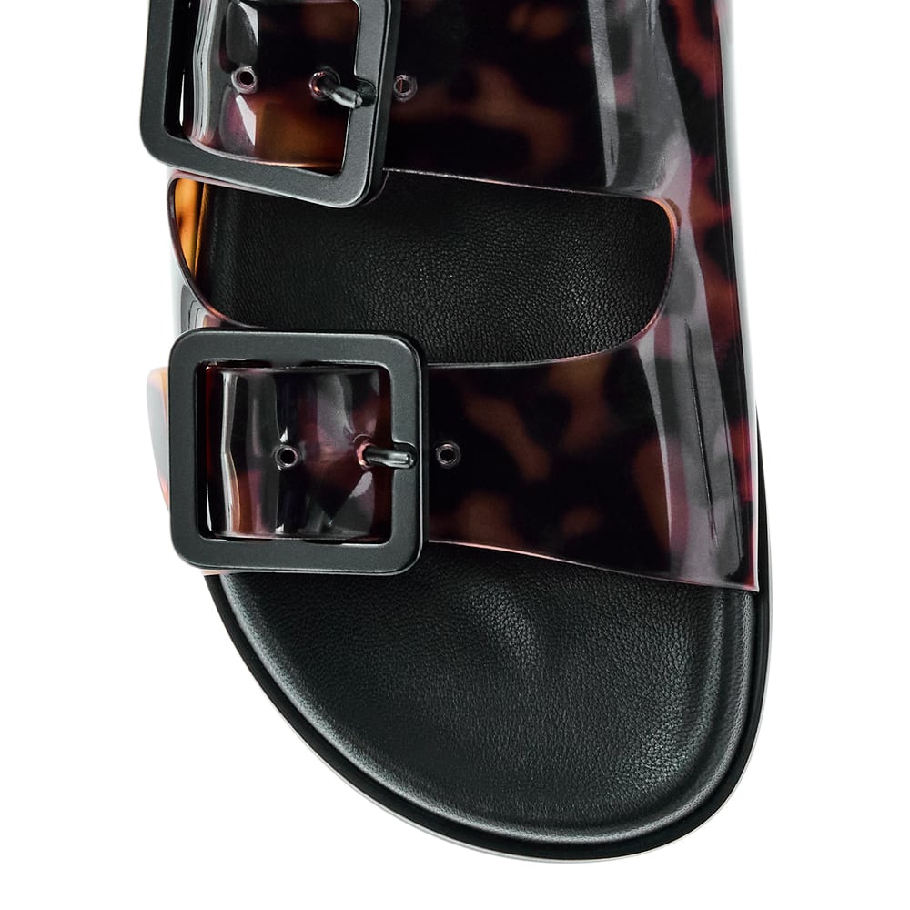 Tasha Sandal in Tortoise Shell