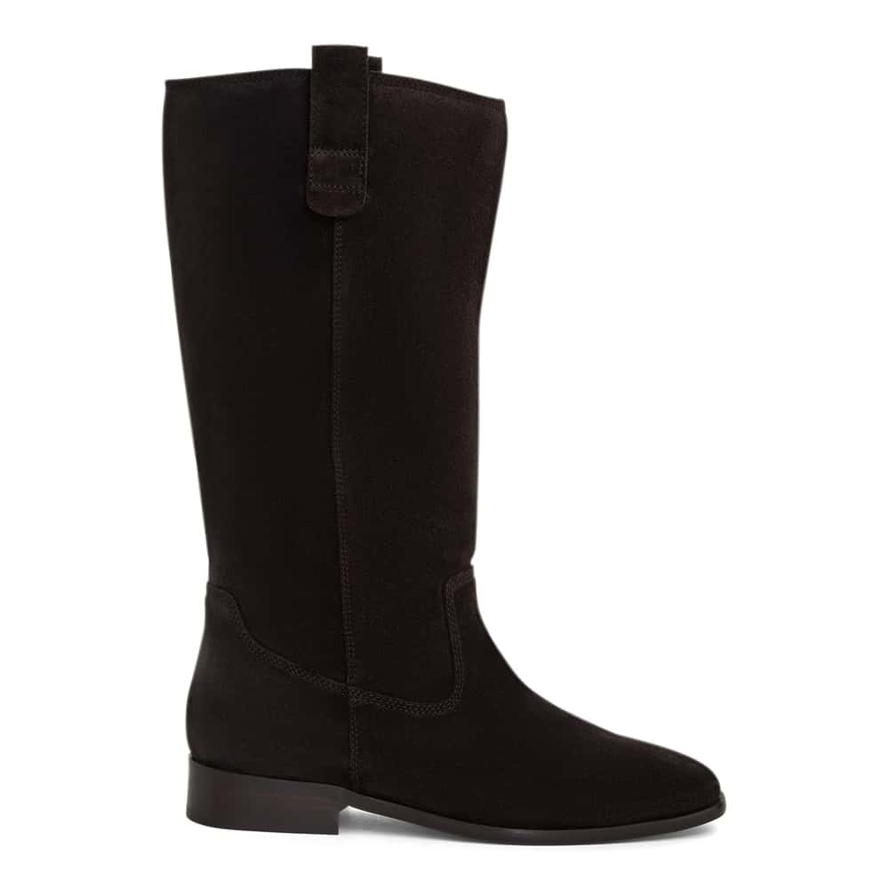Titan Boot in Chocolate  Suede