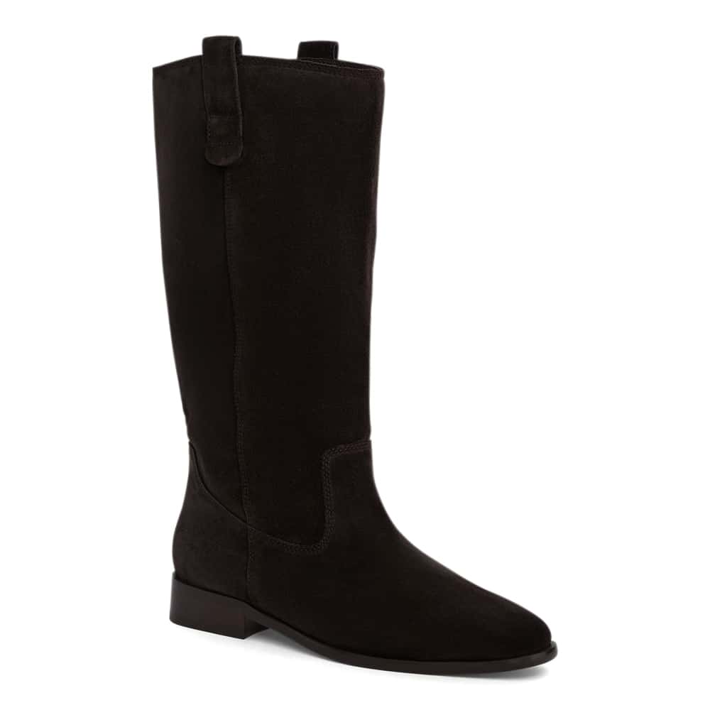 Titan Boot in Chocolate  Suede