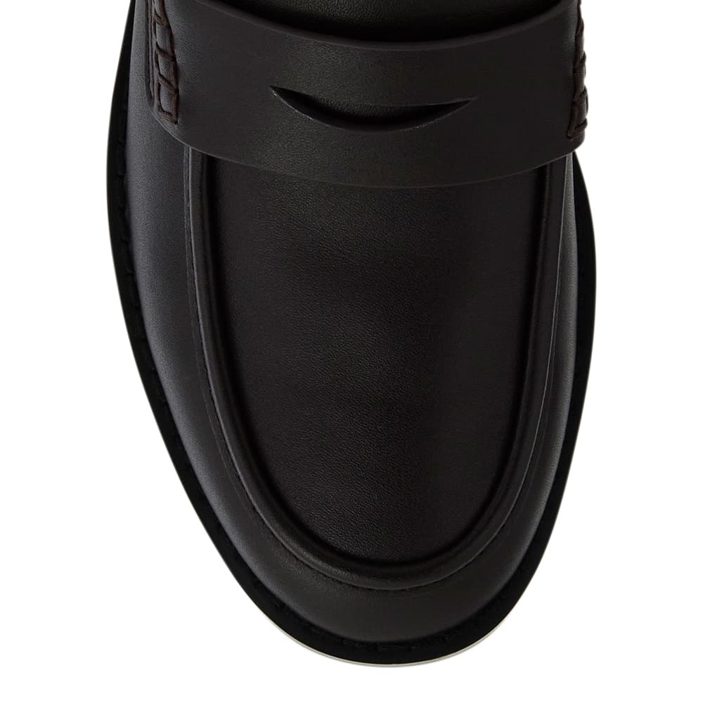 Tory Loafer in Chocolate  Leather