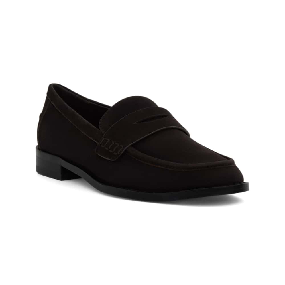 Tory Loafer in Chocolate  Suede