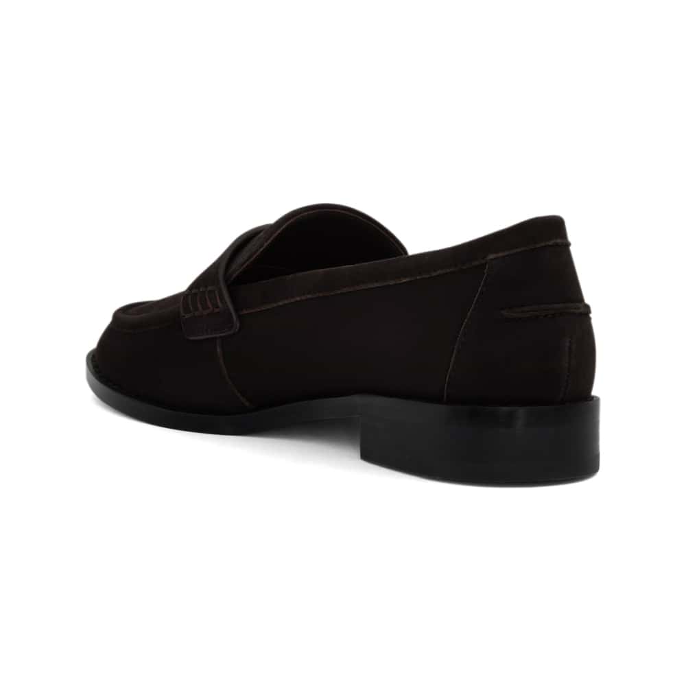 Tory Loafer in Chocolate  Suede