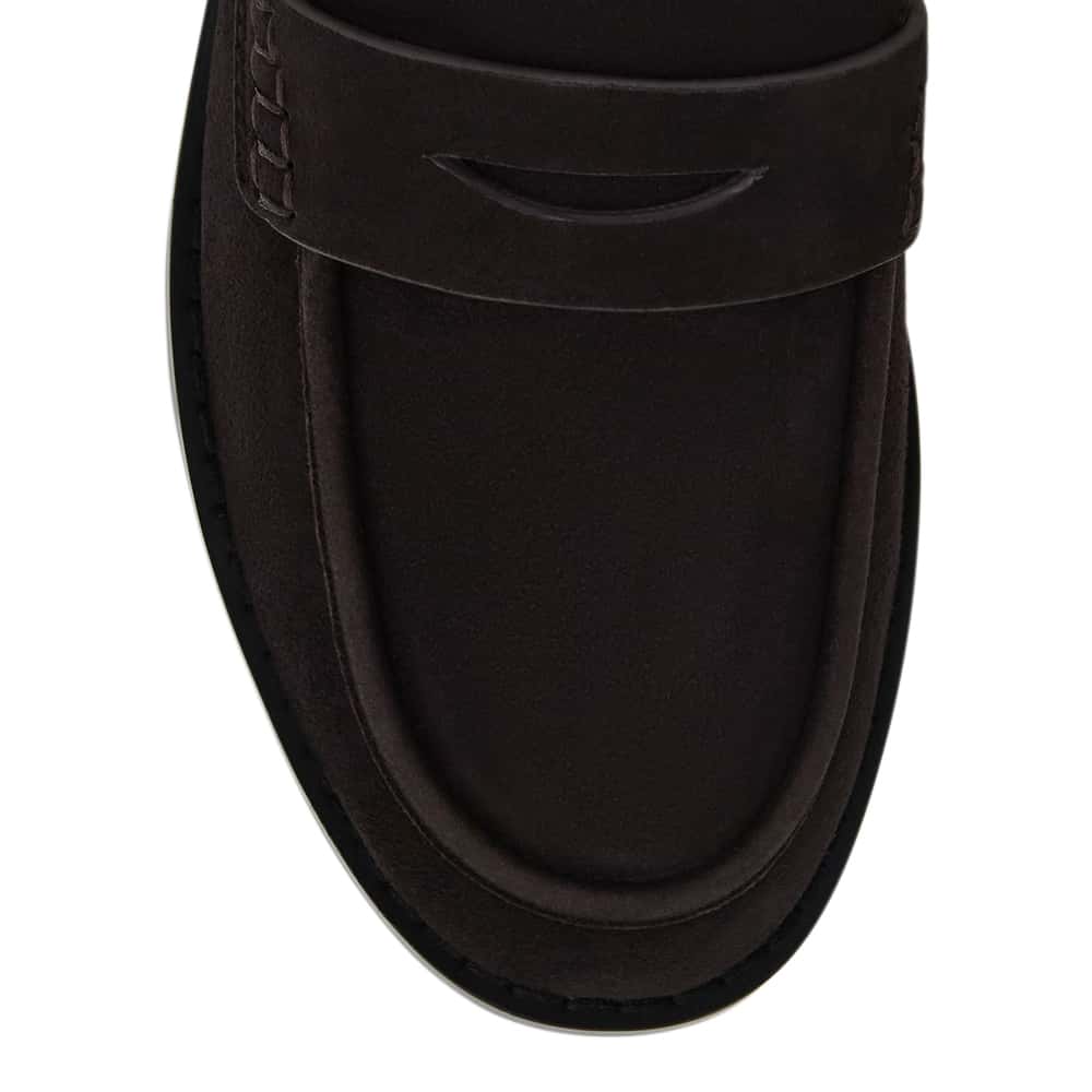 Tory Loafer in Chocolate  Suede