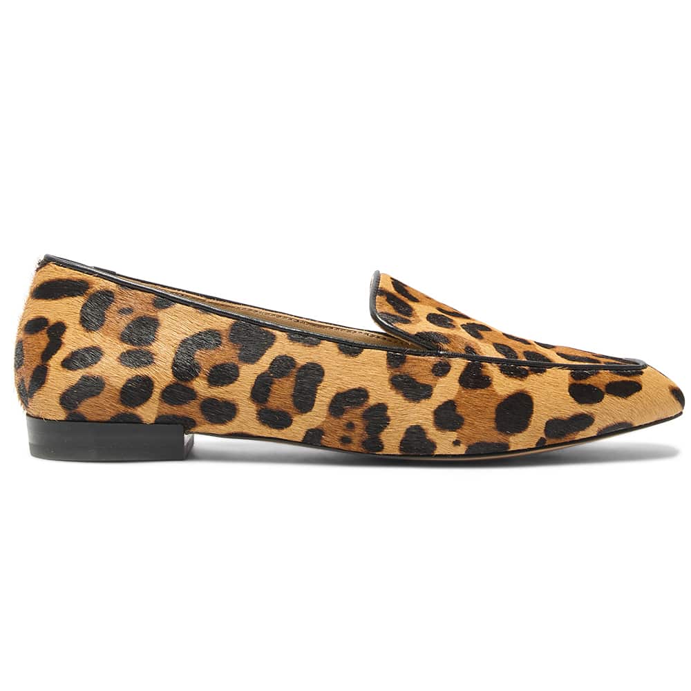 Tuxedo Loafer in Leopard