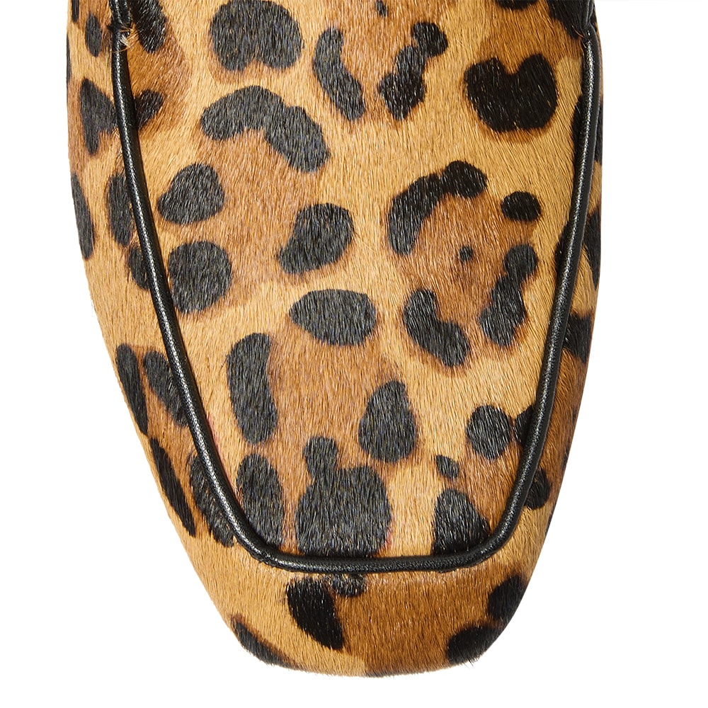 Tuxedo Loafer in Leopard