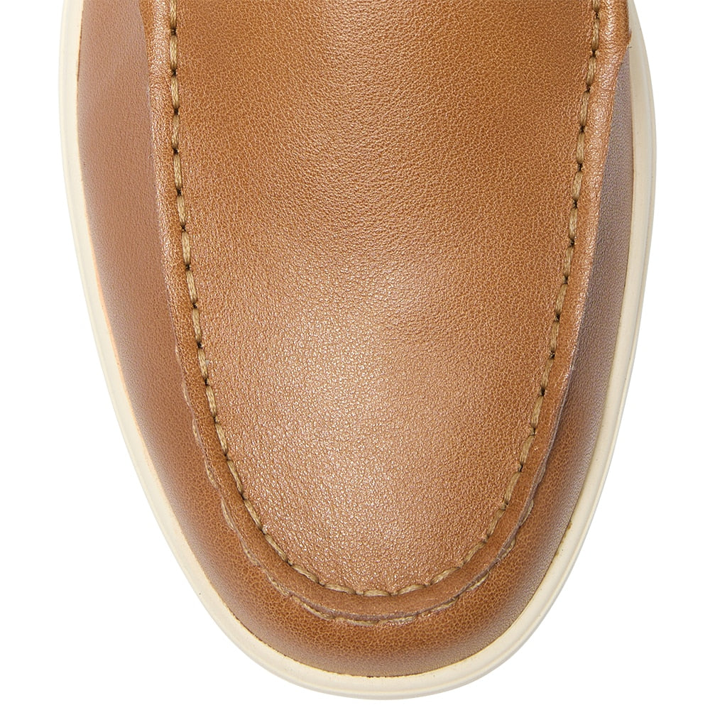 Valiant Loafer in Tan Leather