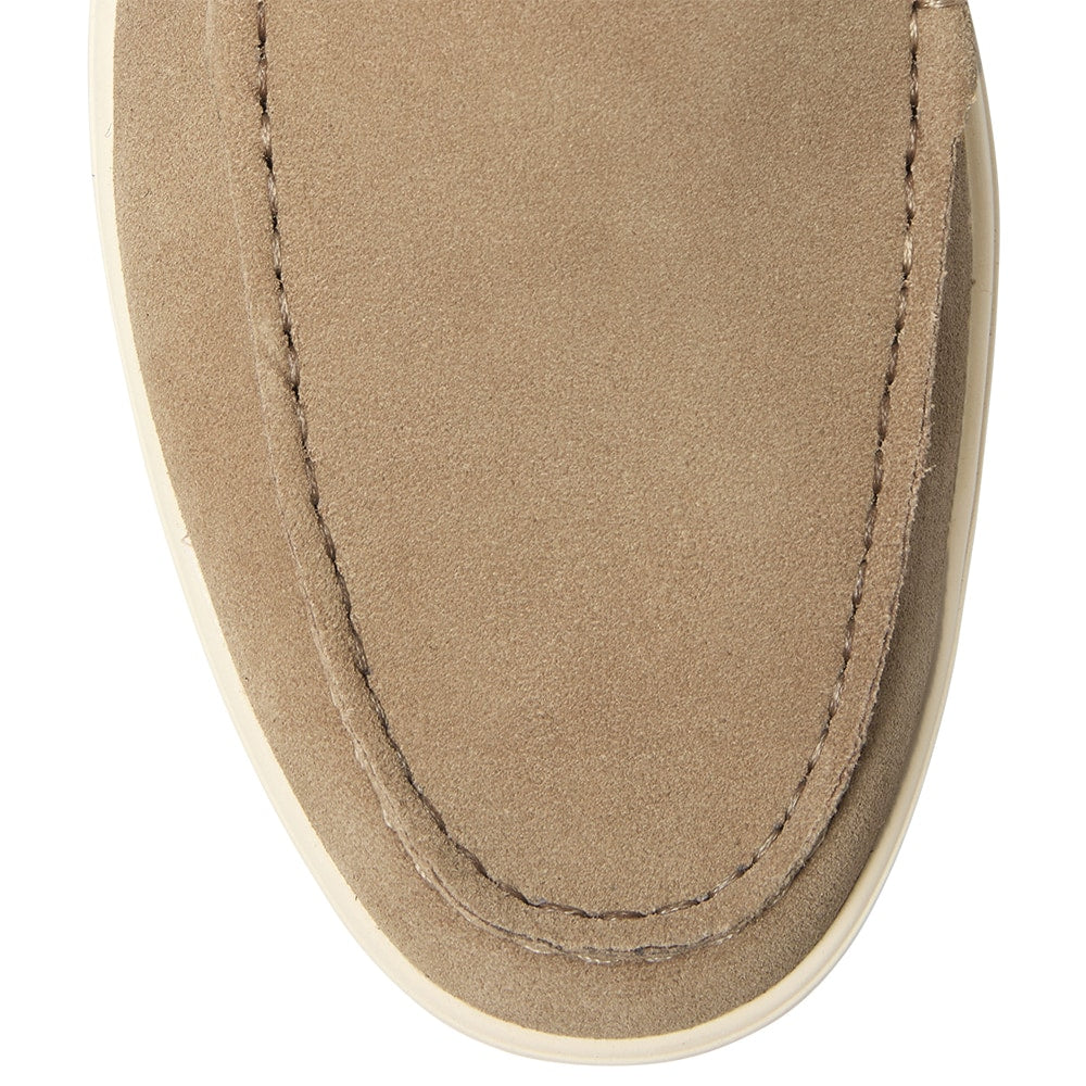 Valiant Loafer in Taupe Suede