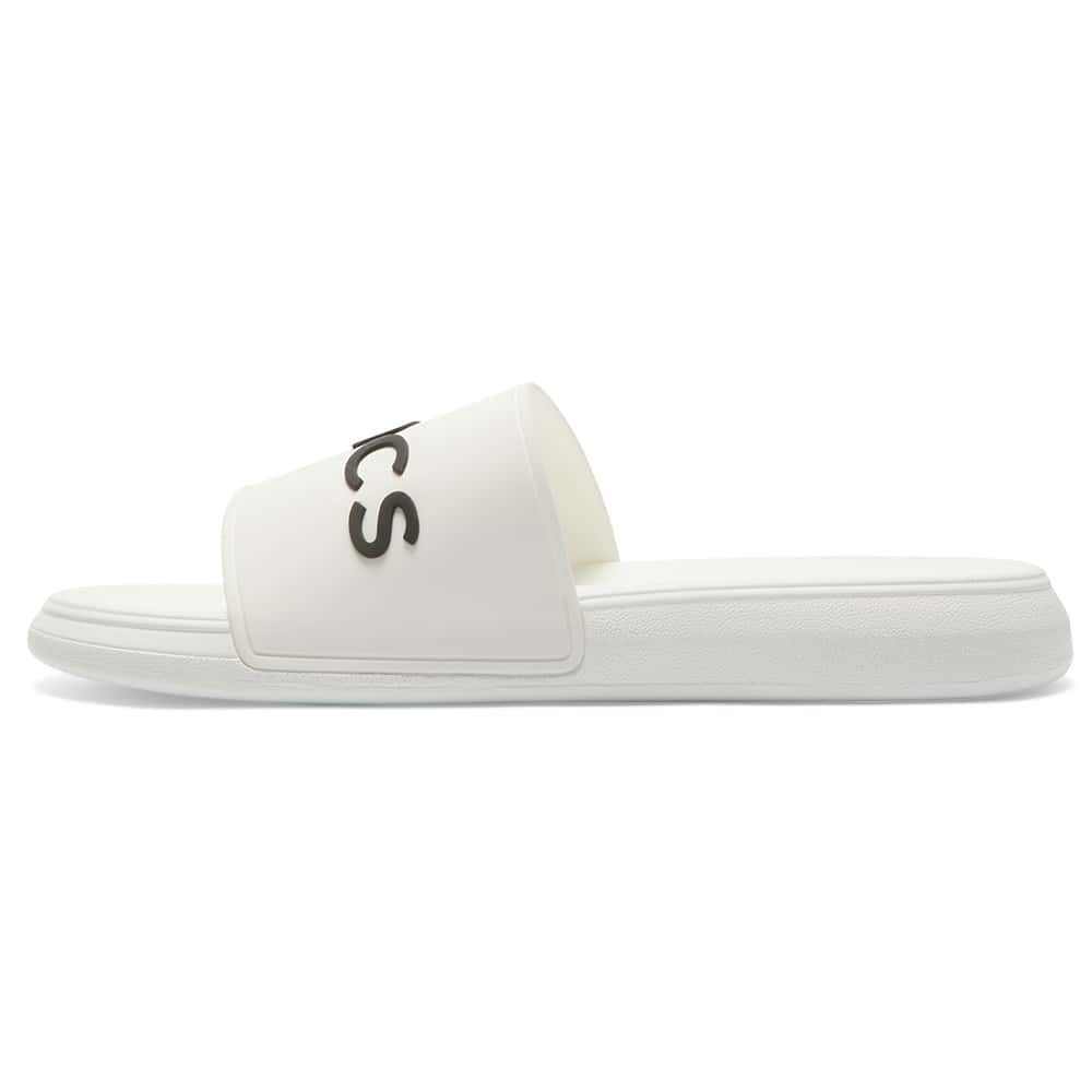 Venice Slide in White And Black