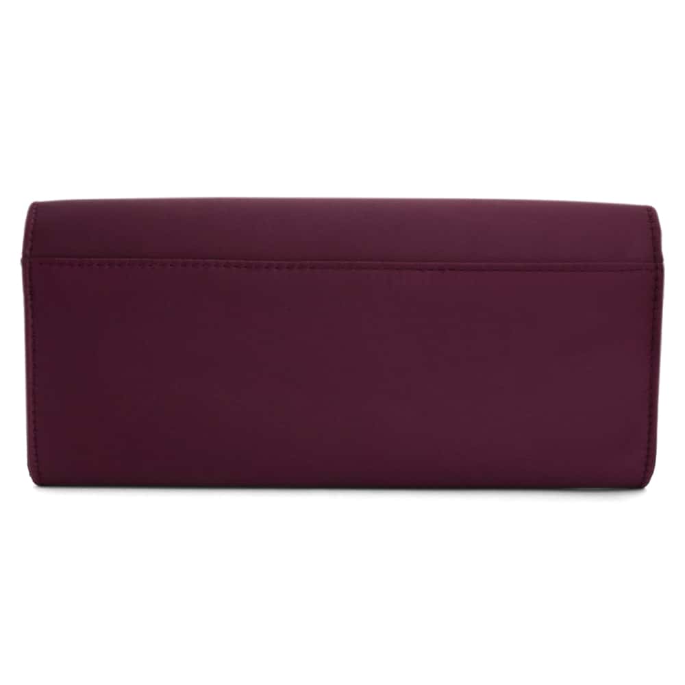 Aurella Clutch in Burgundy