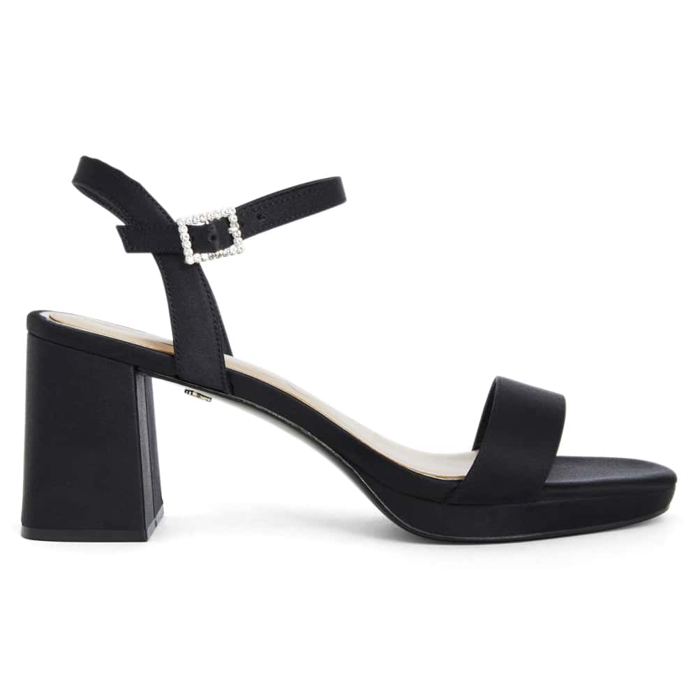Berg Heel in Black