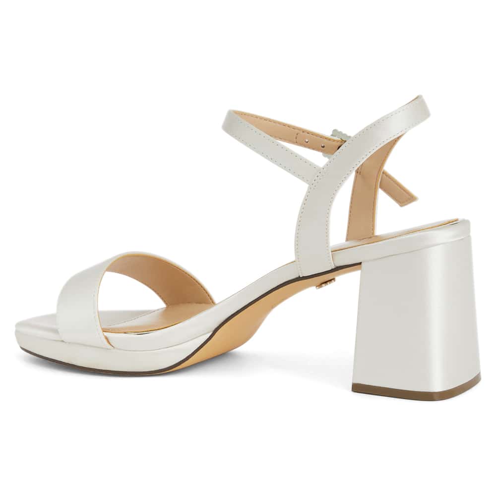 Berg Heel in Ivory