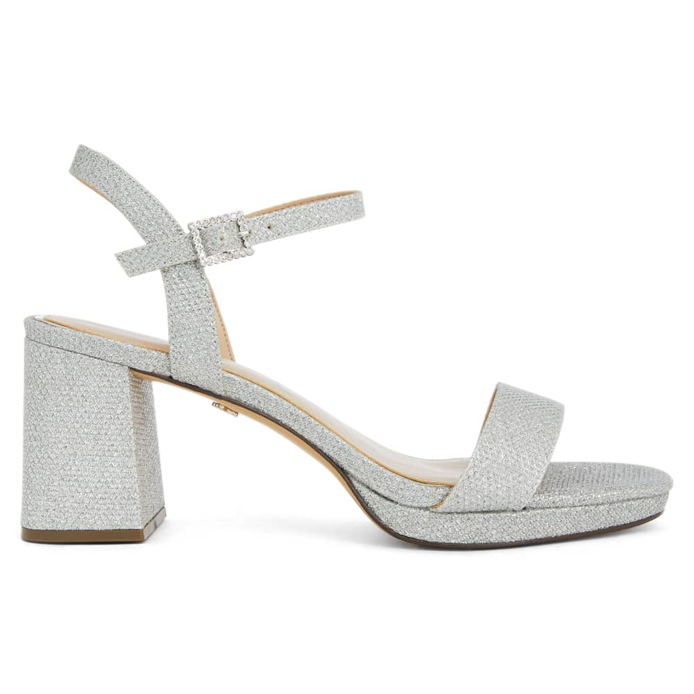 Berg Heel in Silver Dreamland