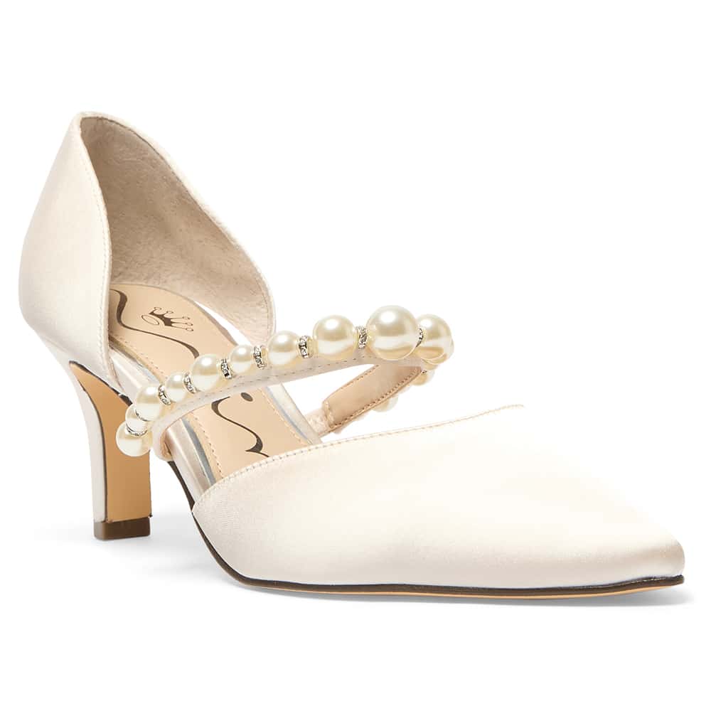Blair Heel in Ivory