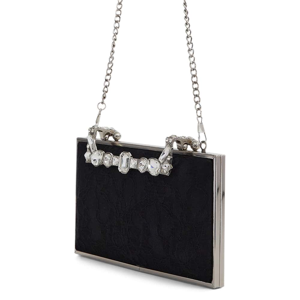 Boujee Evening Bag in Black