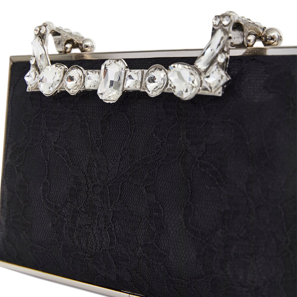 Boujee Evening Bag in Black