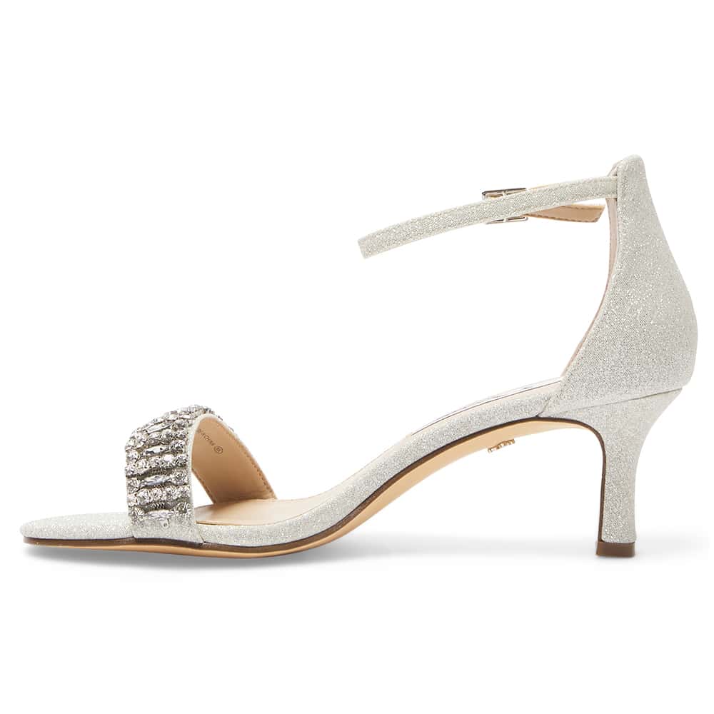 Britany Heel in Silver Fantasy