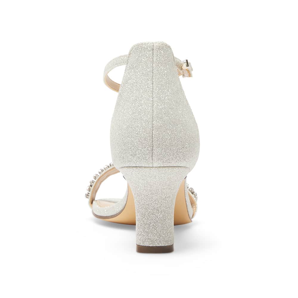 Britany Heel in Silver Fantasy