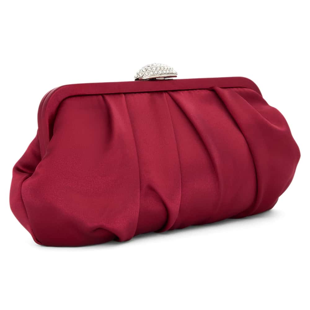 Concord Handbag in Cherrywood Satin